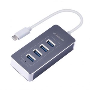 HUB USB Avantree HUB001,compatibil cu device-uri USB-C